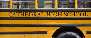 Cathedral High School Bus