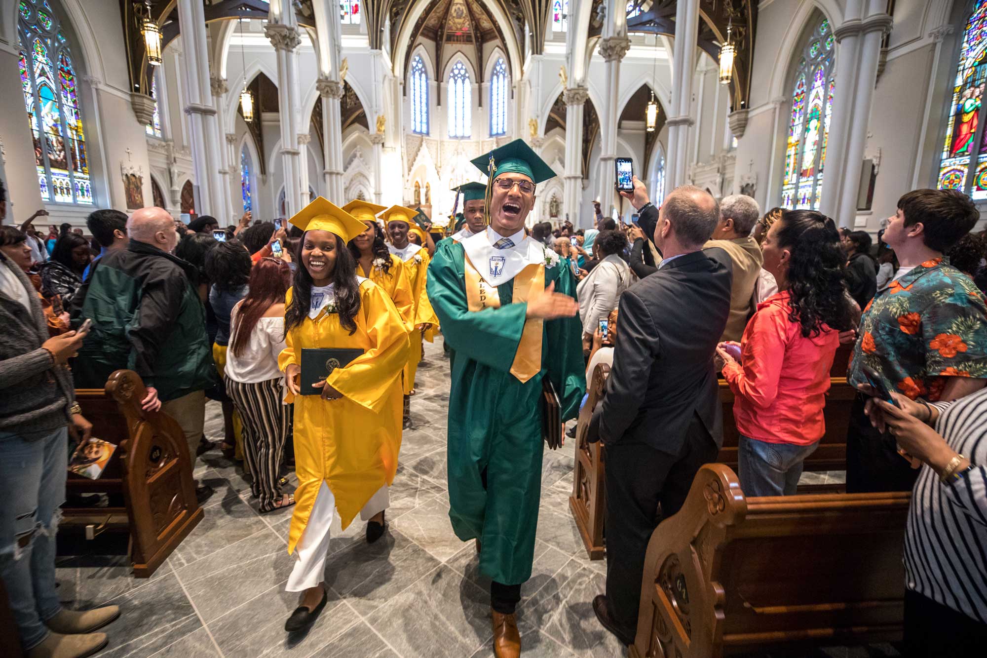 88th Commencement Exercises at Cathedral of the Holy Cross in Boston
