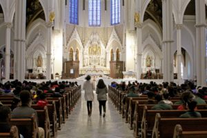 Holy Mass for Catholic Schools Week at the Cathedral of the Holy Cross