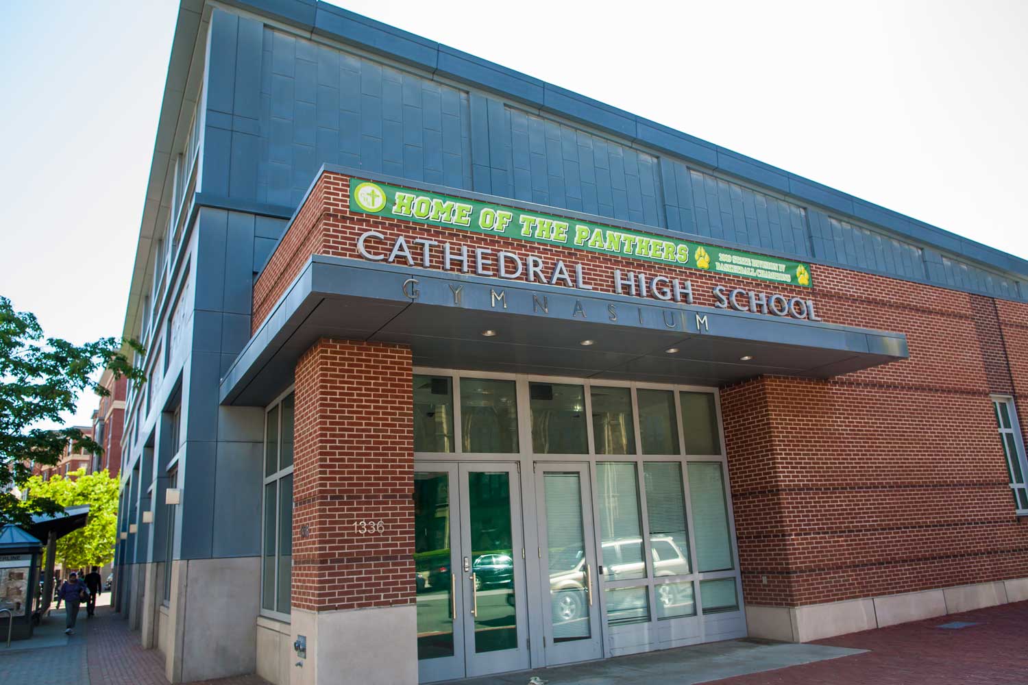 Cathedral High School's Gymnasium in Boston's South End