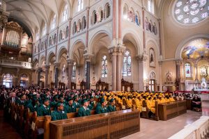 The Cathedral High School Graduating Class of 2018 at the Basilica of Our Lady of Perpetual Help