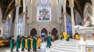 Commencement and Graduation Ceremonies at the Cathedral of the Holy Cross, Boston